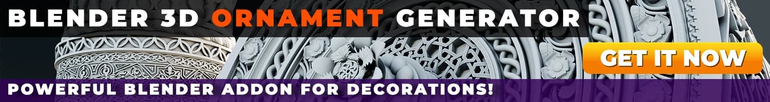 Ornament generator Blender add-on