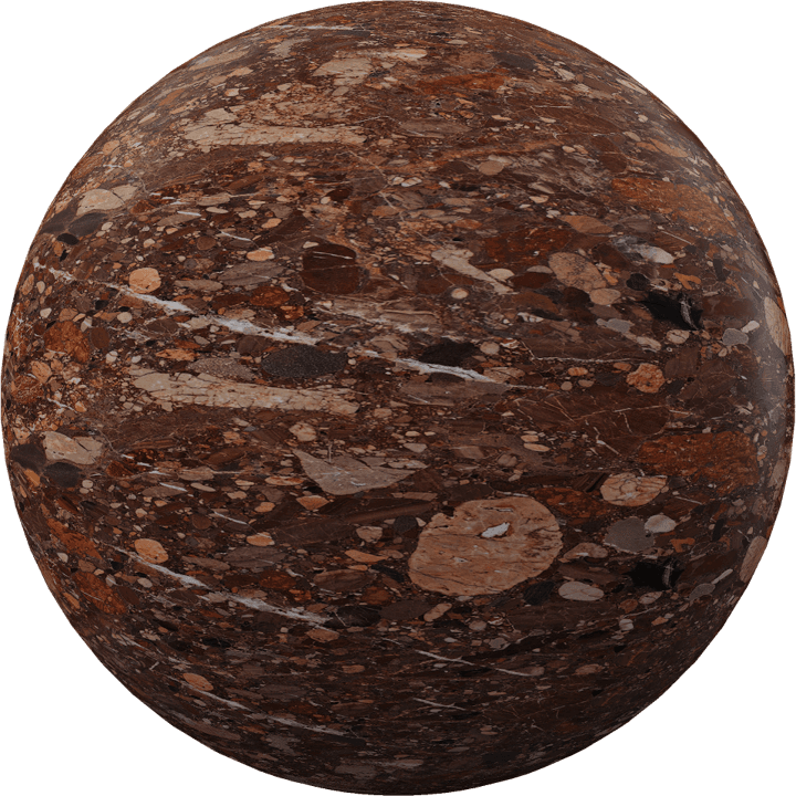 Red Glacier Marble