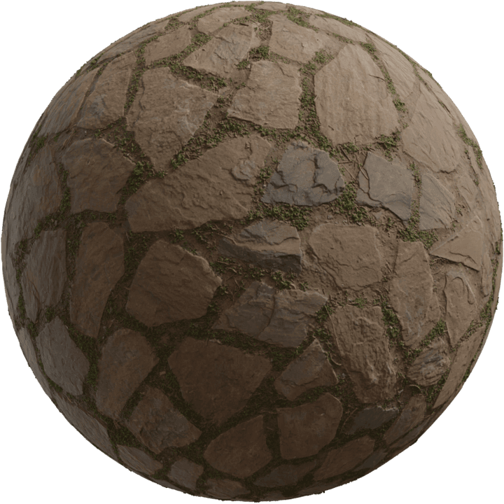 Grassy Cobblestone