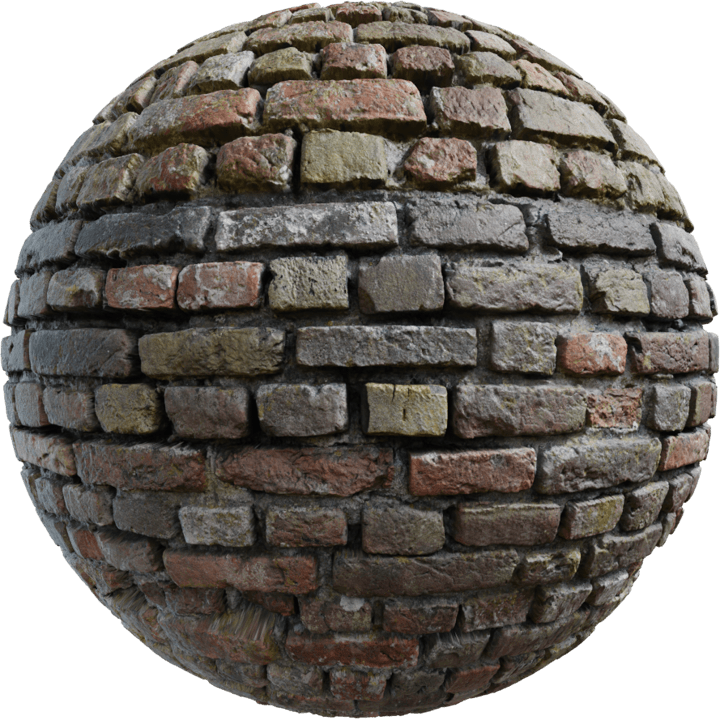 old,man-made,outdoor,wall,uneven,brick,discolored,rough,damaged,dirty