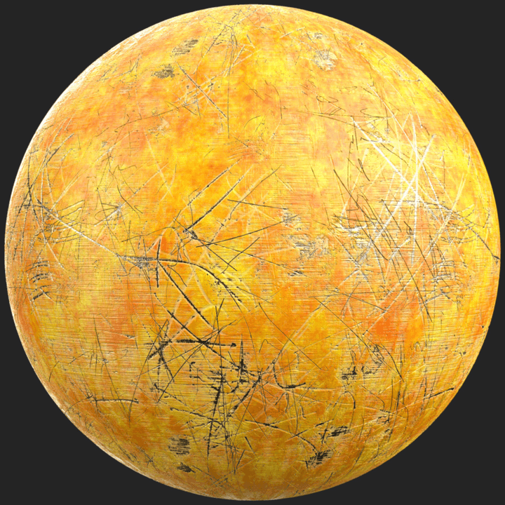 scratched,yellow,painted-metal,scratch,paint,painted,scratches,metal