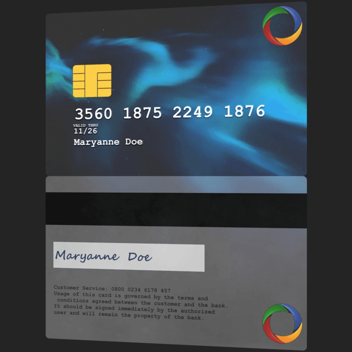 Payment Card 002