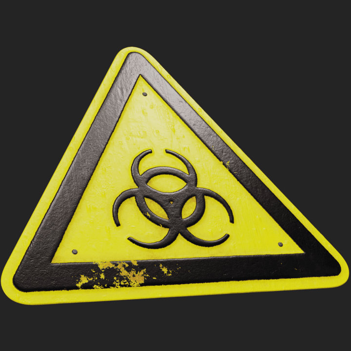 bio,yellow,black,genetical,sign,danger,hazard,biohazard,warning