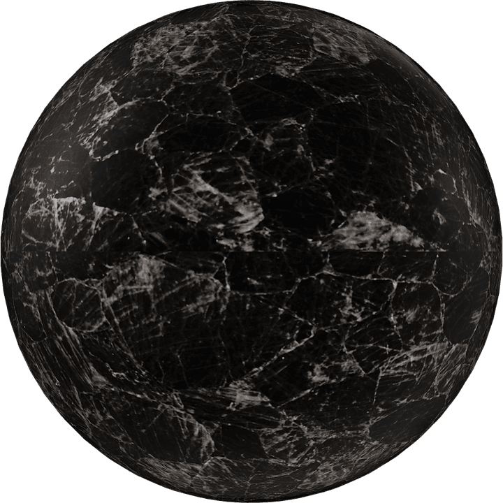 Smoky Quartz Dark Marble